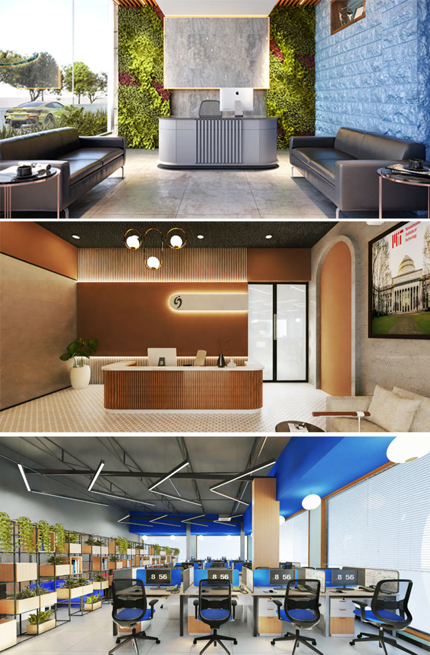 Office interior design services in Pollachi