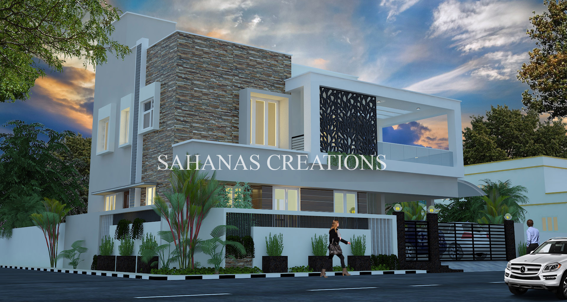 SAHANAS CREATIONS ARCHITECTS FOR VILLAS BUNGALOWS 10 2